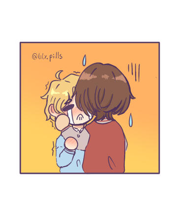 Hug my lover - Chibi